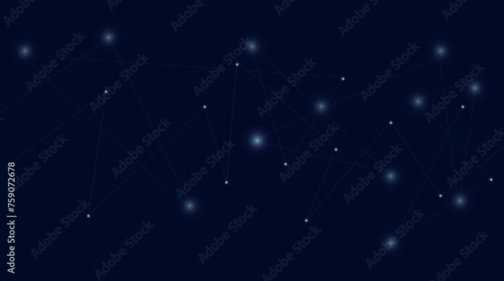Aufkleber abstract tech, innovation future data. digital technology banner green blue background concept. abst