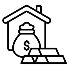 Asset Icon Element For Design