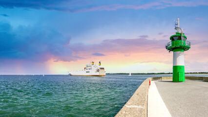 Travemuende, Ostsee, Schleswig Holstein, Deutschland 