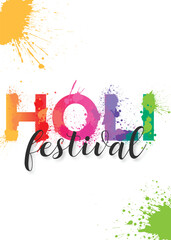 Holi Festival Text Effects