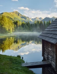 Tuinposter Schattensee, Krakauschatten, Schladminger Tauern, Steiermark, Österreich © Rainer Mirau