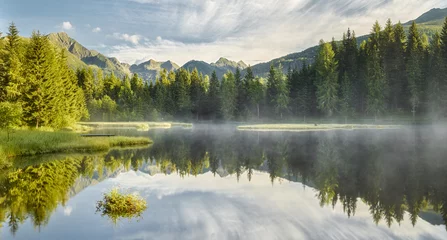 Fototapeten Schattensee, Krakauschatten, Schladminger Tauern, Steiermark, Österreich © Rainer Mirau