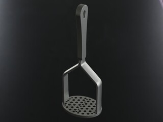 Manual Potato Masher Press 3D print model