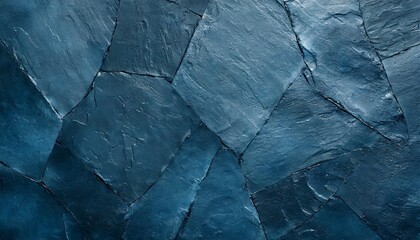 dark blue spotted stone concrete paper texture background panorama banner