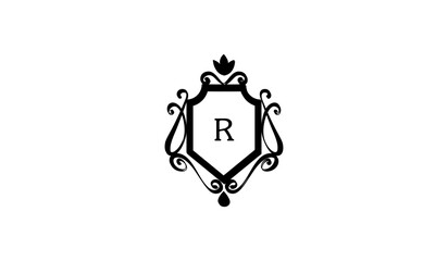 Street Lamp Light Alphabetical Logo