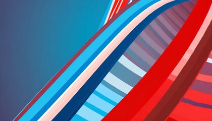 blue red abstract presentation background with stripes