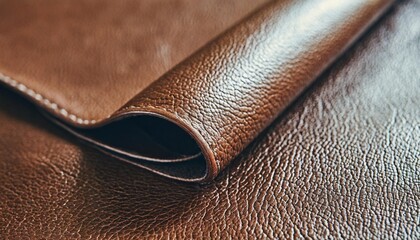 synthetic leather brown background texture brown leather textured background - obrazy, fototapety, plakaty