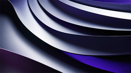 Abstract background of waves grey, dark blue, purple, white colors