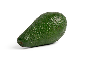 Avocado, isolated on white background.