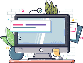 laptop computer with a screen