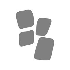 Abstract organic shape