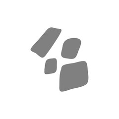 Abstract organic shape