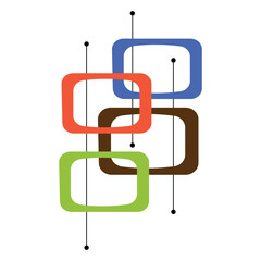 Retro Vintage Mid-Century