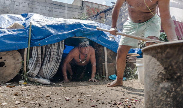 Hombre Cham&aacute;n at Temazcal