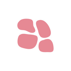 Hand drawn abstract shape