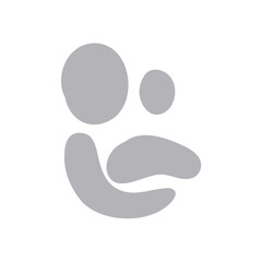 Hand drawn abstract shape