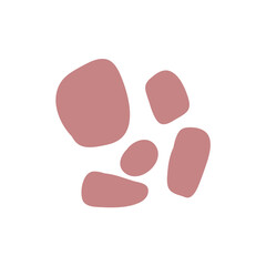 Hand drawn abstract shape