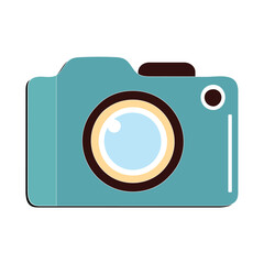 Camera tripod icon and Movie camera on a tripod. Making a movie single icon in monochrome style vector symbol stock illustration web.