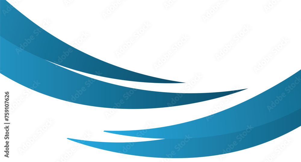 Fototapete blue background vector illustration lighting effect graphic for text and message board design infogr