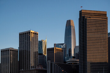 San Francisco Skyline at sunset