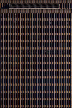 Office building windows in downtown San Francisco