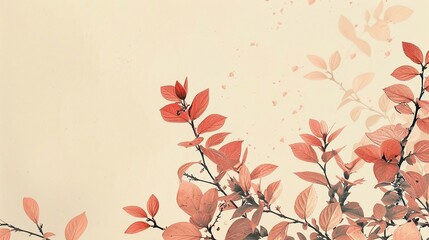 Faded Leaves Banner