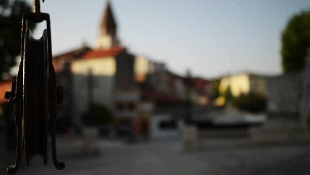 The area of the Five Wells in Zadar.