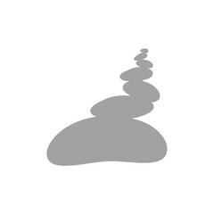 Balancing a stack of stone 