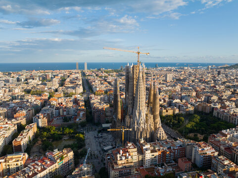 Barcelona's city center