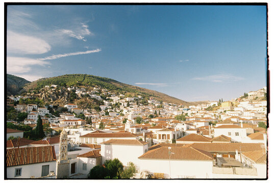 Ancient Greece Island Village, Hydra