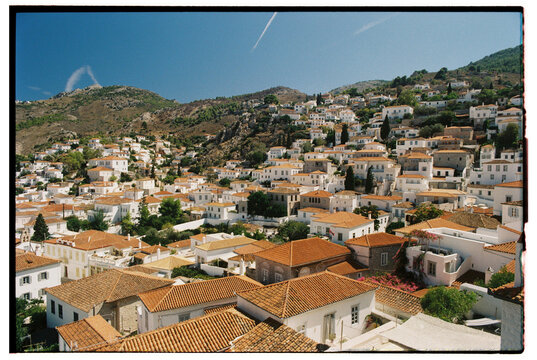 Ancient Greece Island Village, Hydra