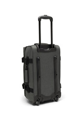 suitcase or baggage trolley luggage, airline trolley bag, airpack visby trolley travel bag isolated on white background. grey color.