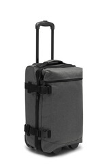 suitcase or baggage trolley luggage, airline trolley bag, airpack visby trolley travel bag isolated on white background. grey color.