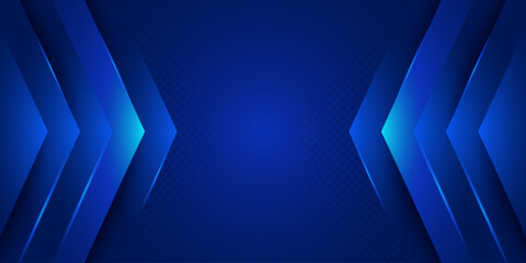 Obraz premium blue background with gradient concept