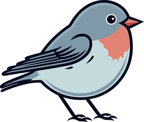 Finch Feathered Friends Vectorized Delights