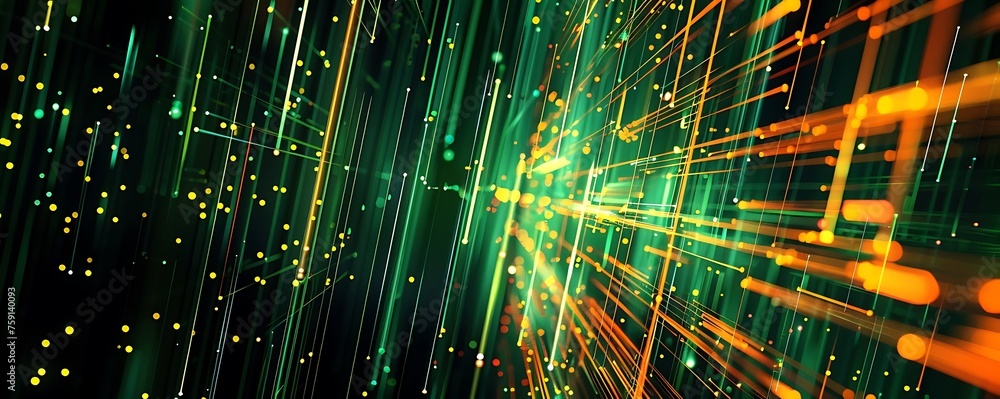 Aufkleber abstract digital background. can be used for technological processes, neural networks and ai, digita