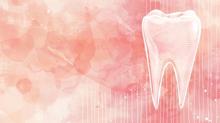 Abstract background template of dental and tooth - obrazy, fototapety, plakaty