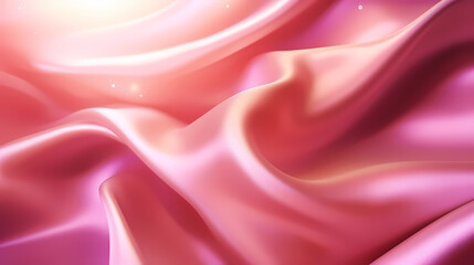 Fototapeta premium Wavy wallpaper, festive background with red decoration