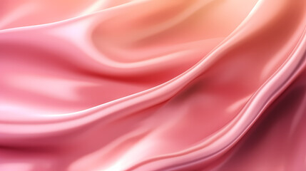 Obraz premium Wavy wallpaper, festive background with red decoration