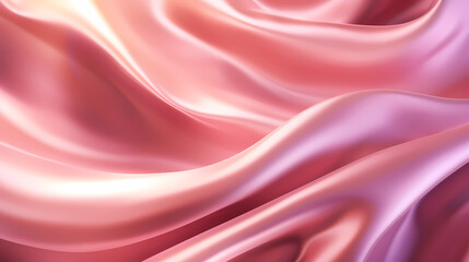 Fototapeta premium Wavy wallpaper, festive background with red decoration