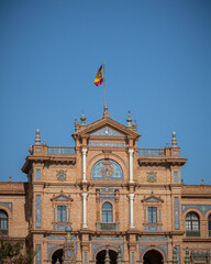 Fototapeta na wymiar Topo da Praça de Espanha