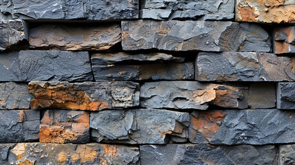 Brick wall texture background for interior exterior decoration and industrial construction concept design.