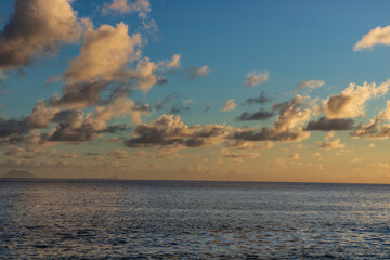 Peaceful beach in Saint Barthelemy (St. Barts, St. Barth) Caribbean