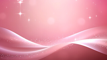 Abstract festive background with pink decoration