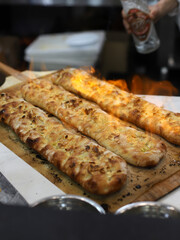 pan con llamas para elaboración de pan quemado con anís