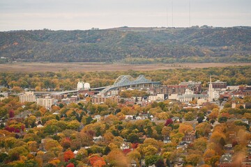 The Mississippi River Bridge, La Crosse, WI