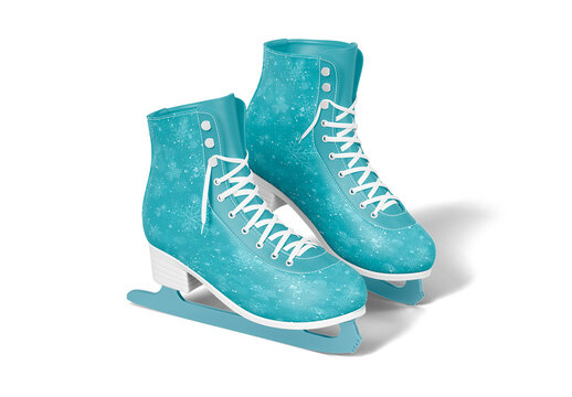 Ice Skate Mockup 