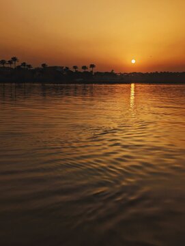 Sunset on the Nile