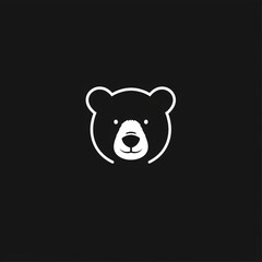 Obraz premium bear Logo Illustration logo icon сreated with Generative Ai
