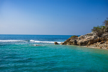 Labadee beach, Haiti, Caribbean Sea